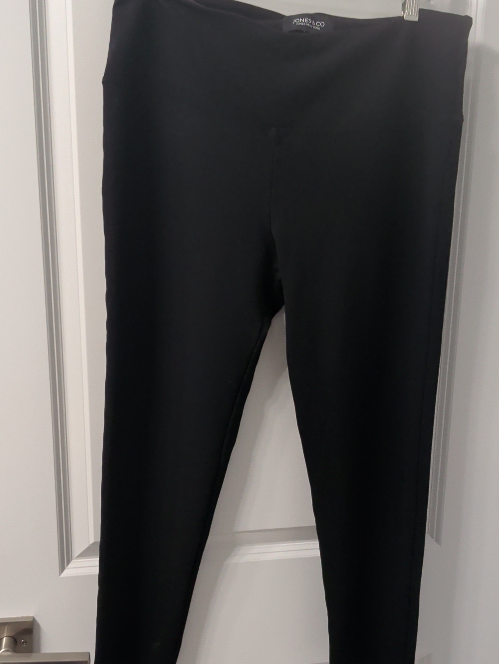 Jones New York Black Stretch Ponte Leggings
